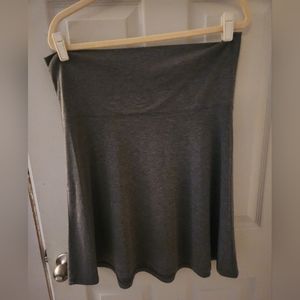 Heather grey skirt